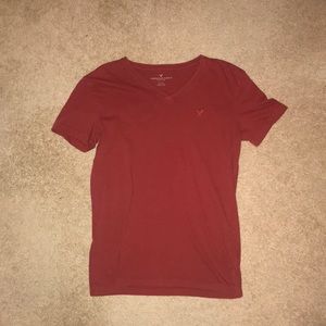 Multicolor 4-Pack American Eagle V-Neck T-Shirts